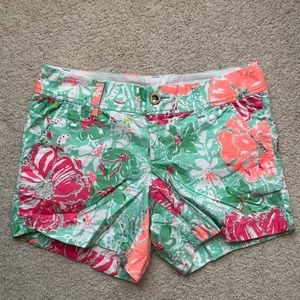 Lilly Pulitzer, Callahan Short, Sz 2, Beach Walk print